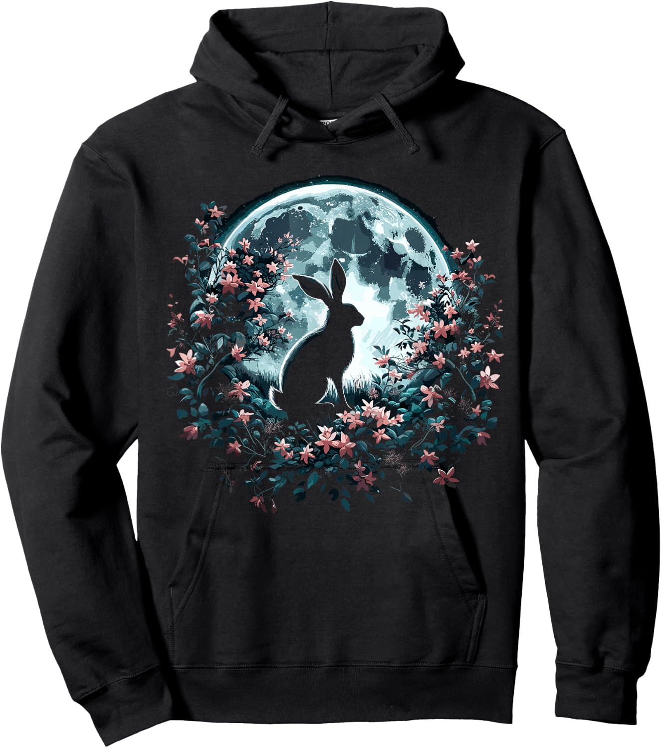 Easter Ostara Eostre Pagan Witchcraft Spring Moon Hoodie - Hoodie | Black
