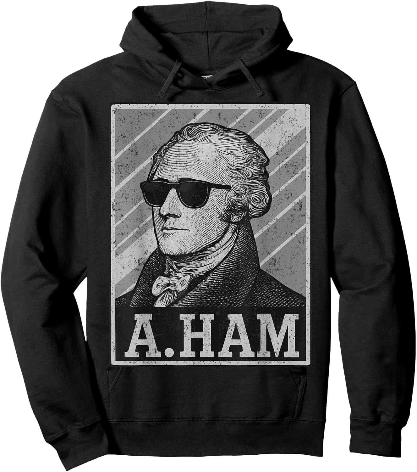 Retro Alexander Hamilton Funny Saying Men Women Kids Hoodie - Hoodie | Black