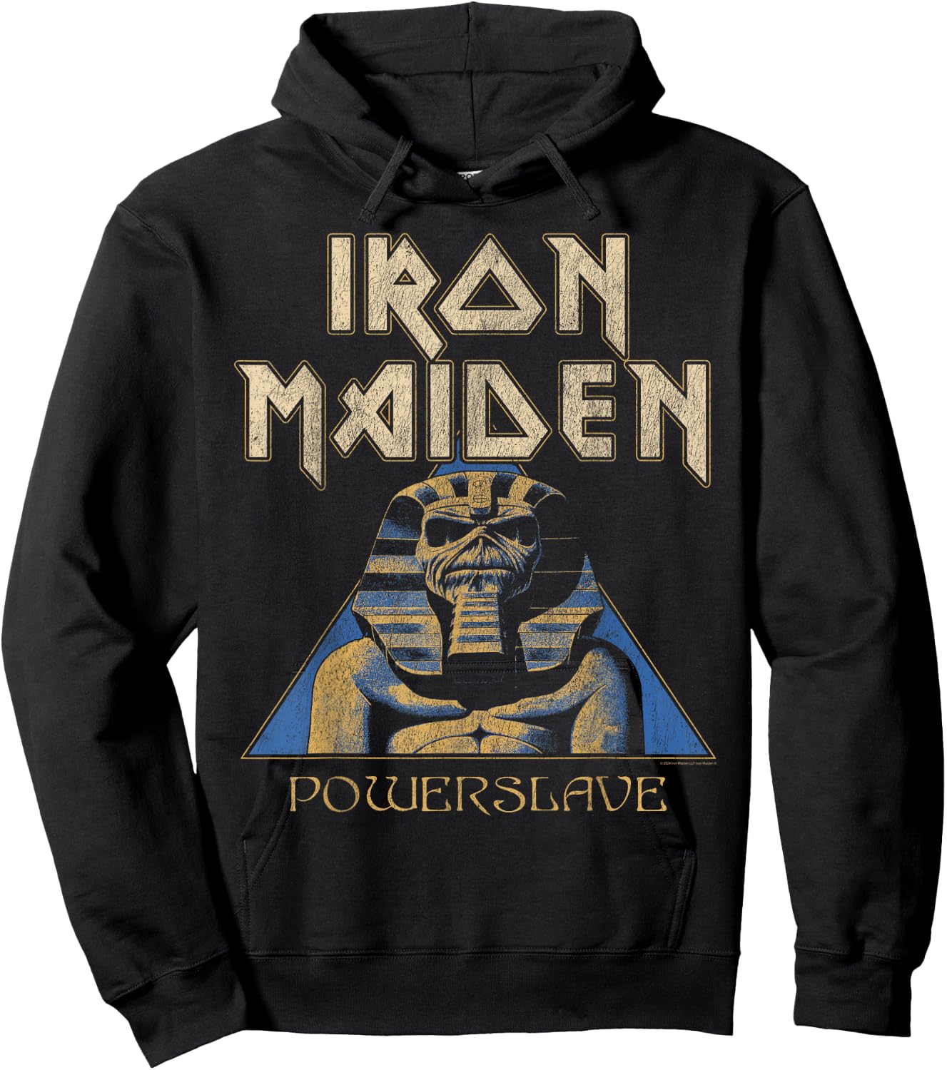 Iron Maiden Pyramid Sphinx Navy Hoodie - Hoodie | Black