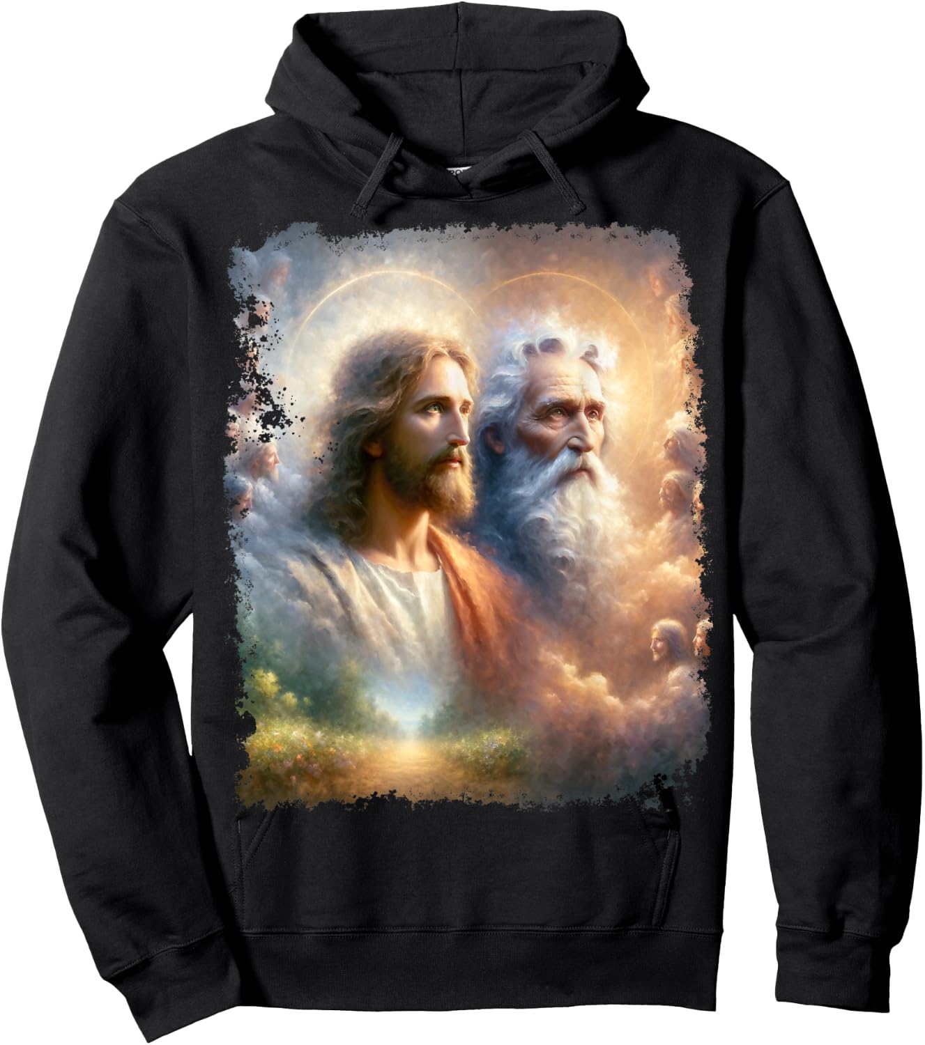 God and Jesus Christ Hoodie - Hoodie | Black