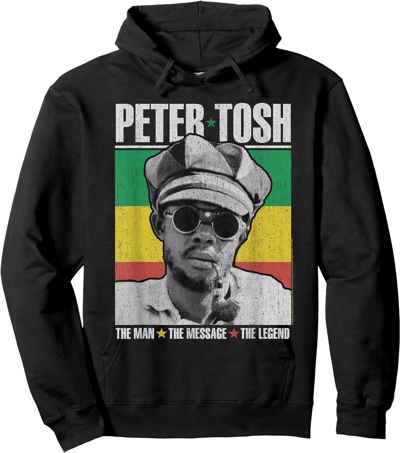 Peter Tosh Sun Glasses Hoodie - Hoodie | Black