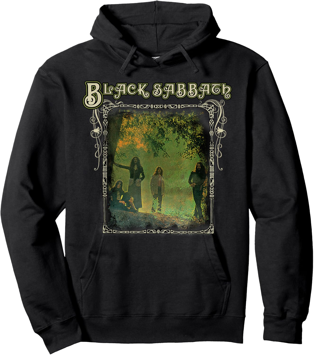 Black Sabbath Official Tree Photo Framed Black , black Hoodie - Hoodie | Black