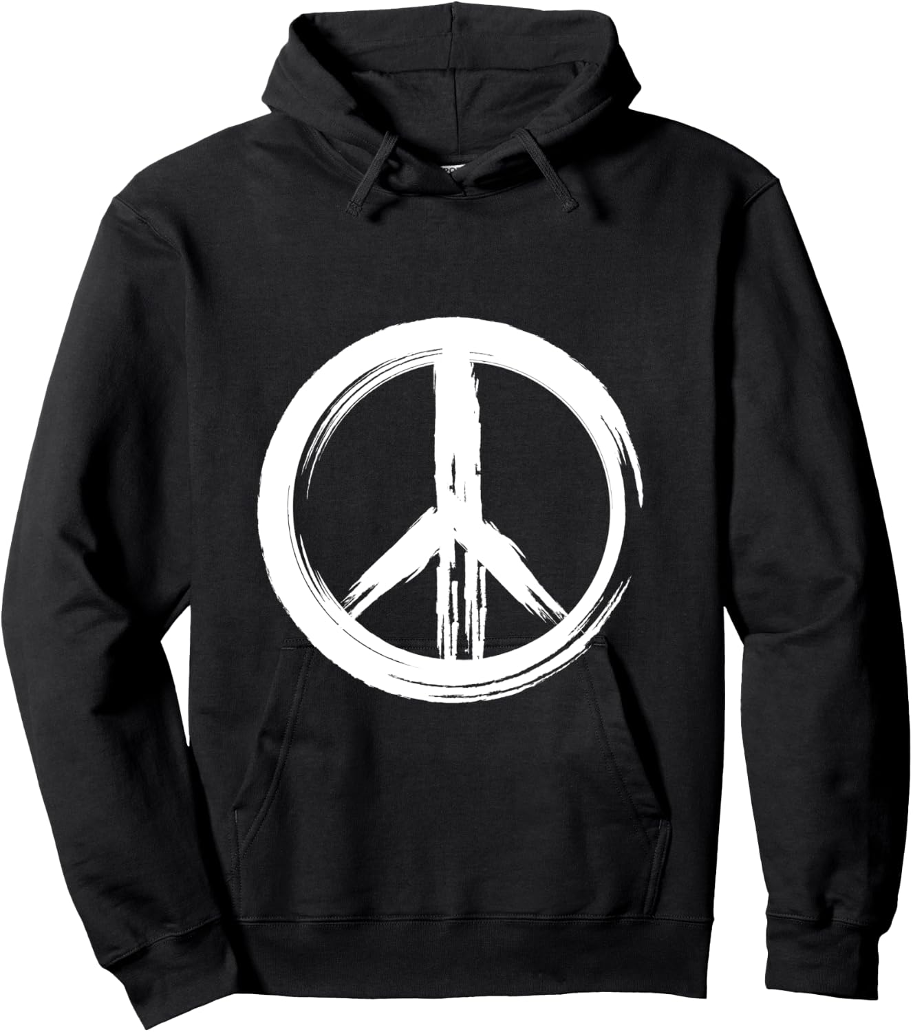 Symbole zen de la paix Manche Longue Hoodie - Hoodie | Black