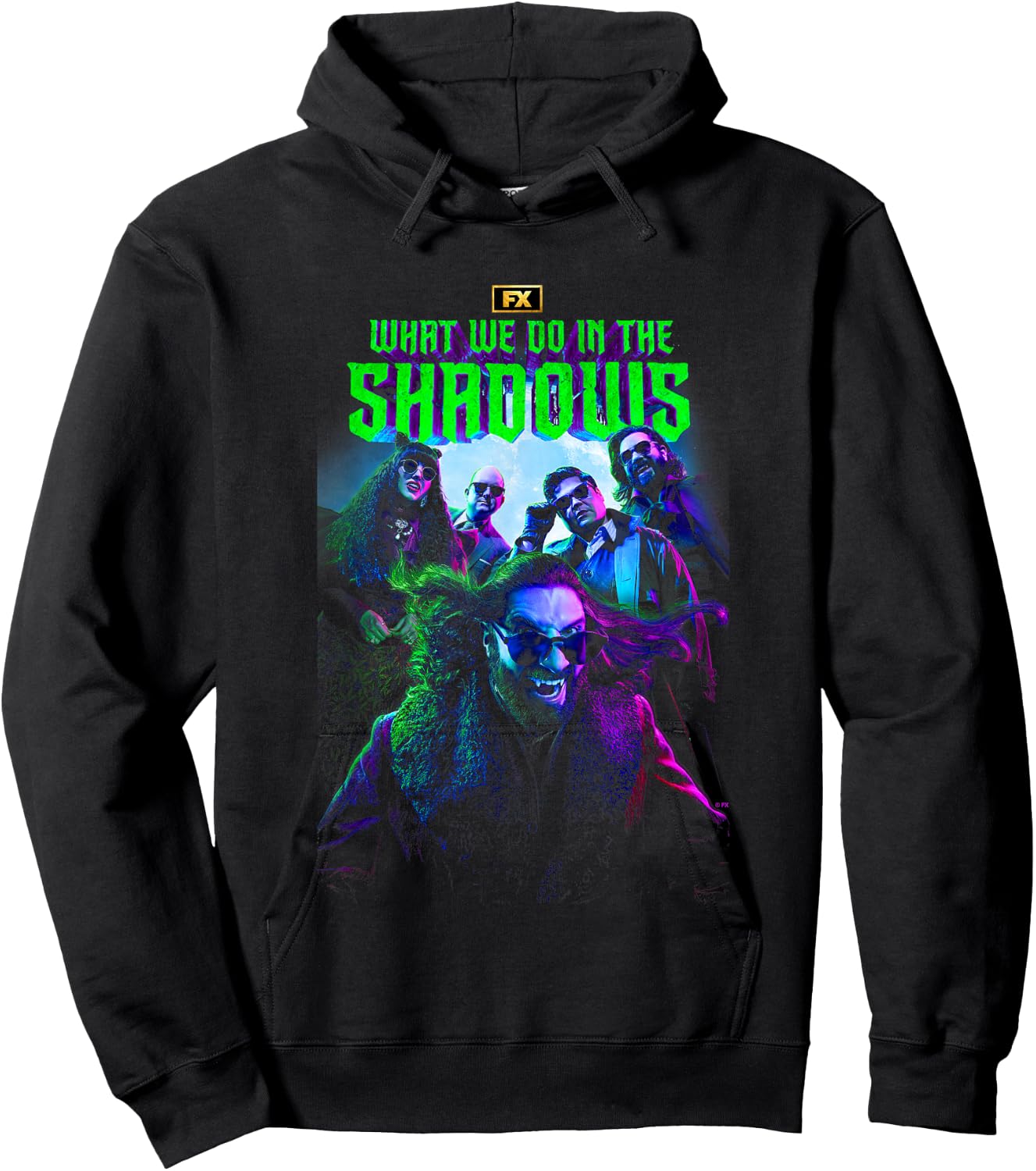 What We Do In The Shadows Vampire Cast Hoodie - Hoodie | Black