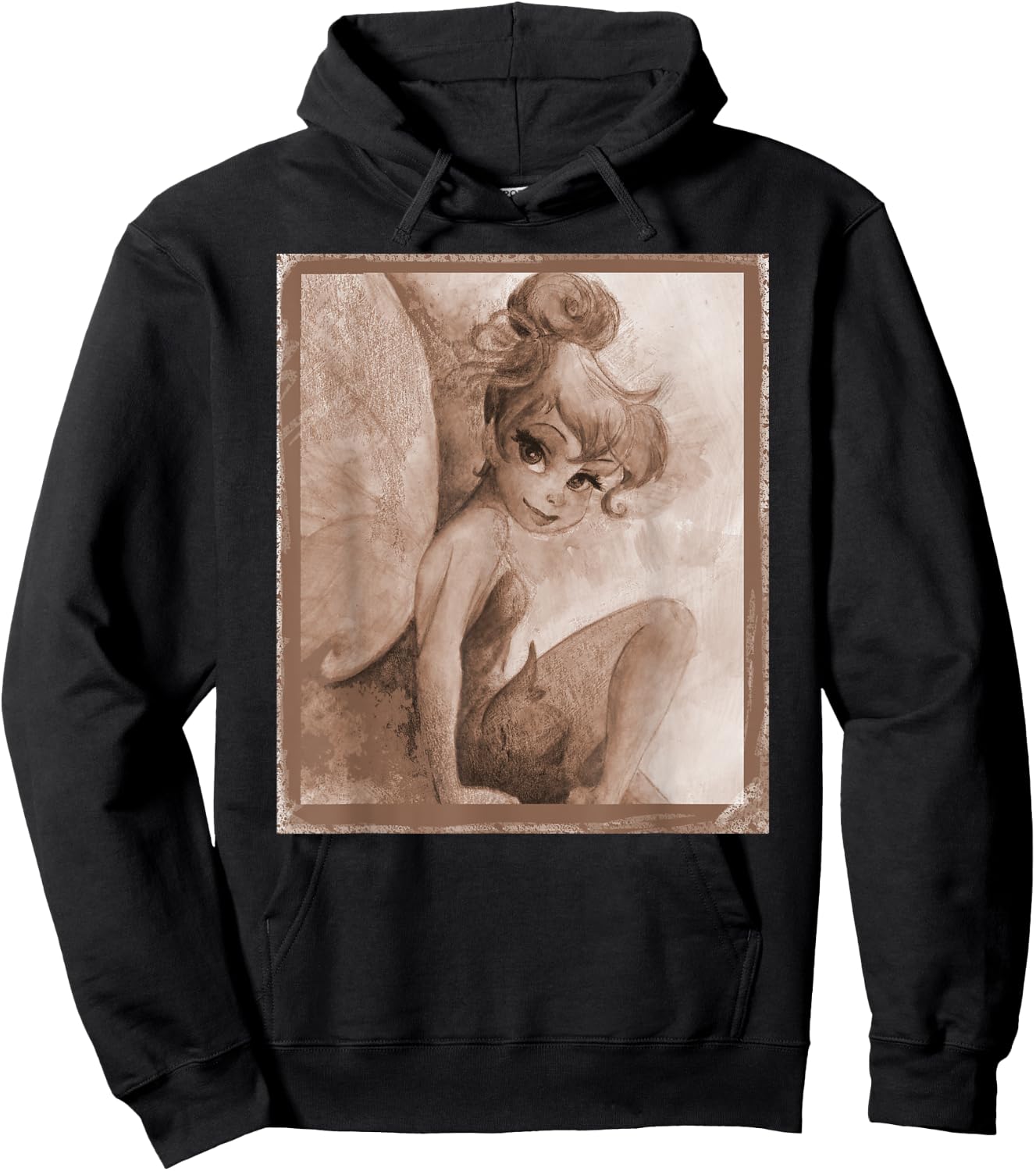 Tinkerbell Nostalgie Kunstwerk Hoodie - Hoodie | Black