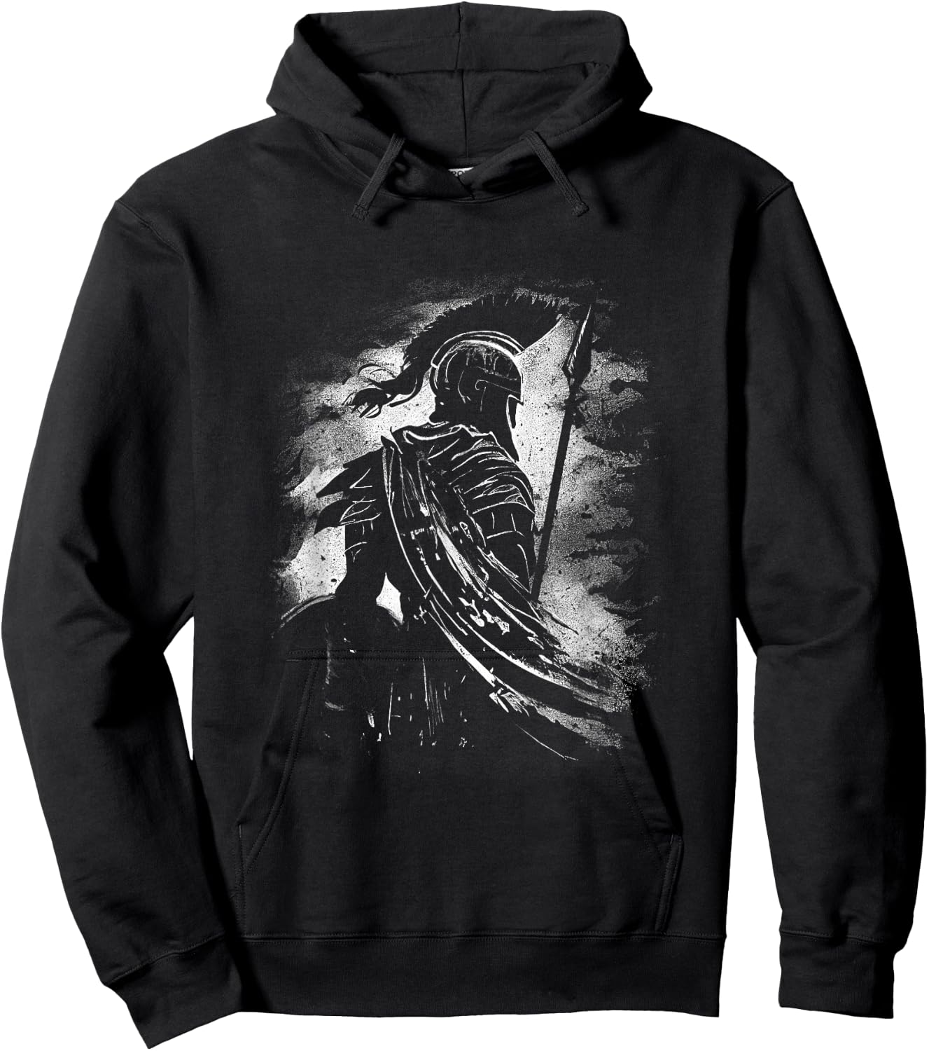 T-Shirt Hoodie - Hoodie | Black