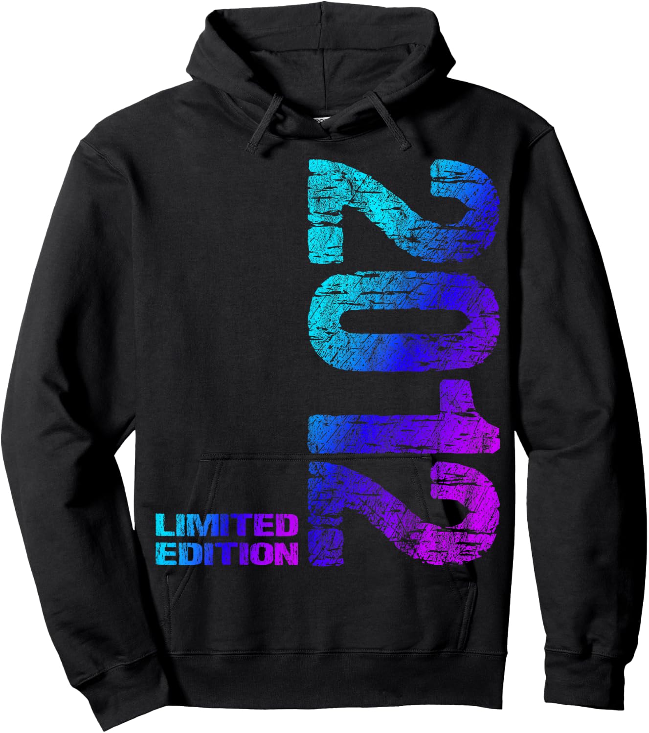 12th Birthday 2012 Limited Edition Boy Girl , black Hoodie - Hoodie | Black