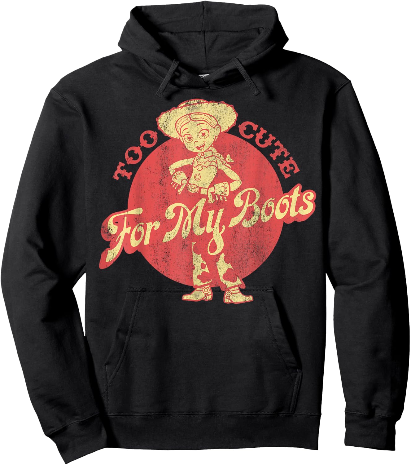 Disney Pixar Toy Story 4 Jessie Too Cute Hoodie - Hoodie | Black
