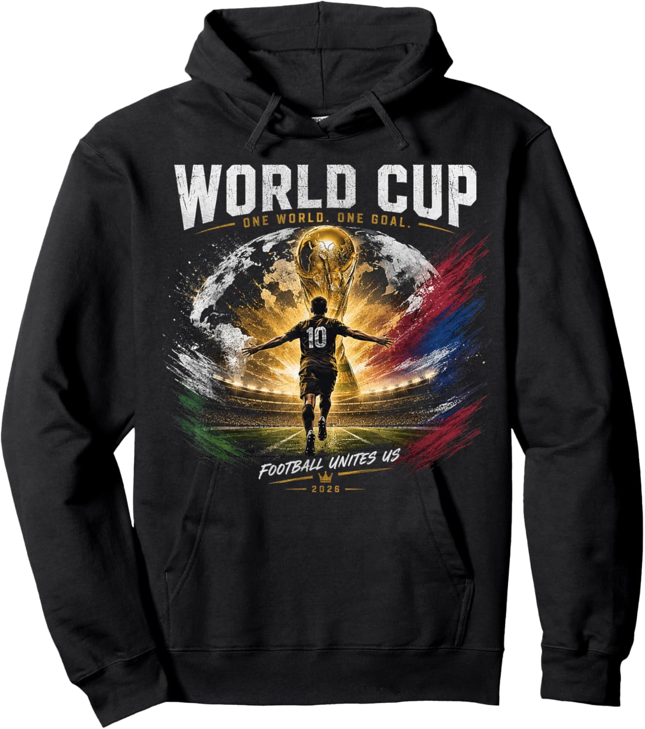 Fußball - WM World Cup 2026 Hoodie - Hoodie | Black
