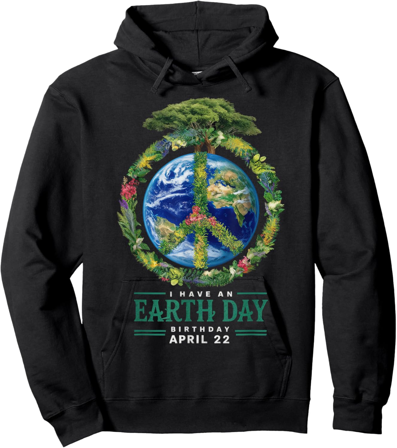 Earth Day Is My Birthday Pro Environment Party kids Women Hoodie - Hoodie | Black
