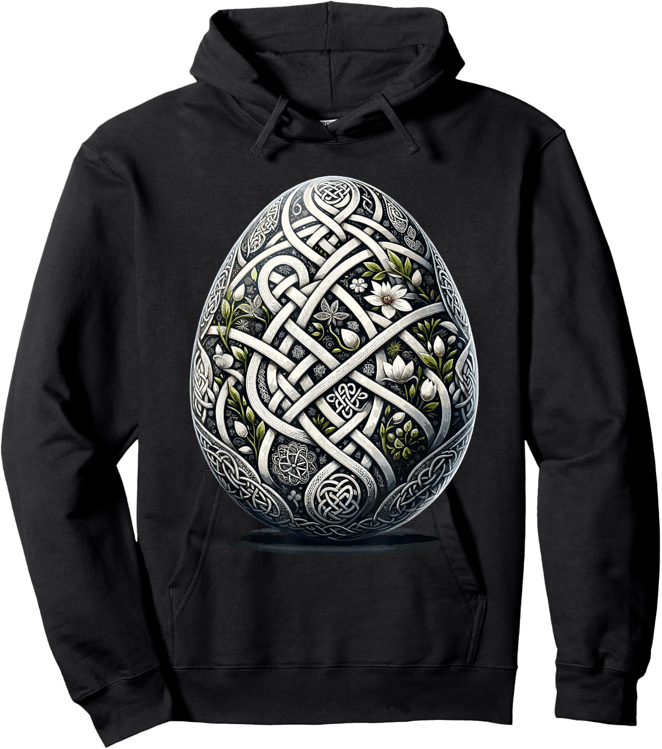 Easter Ostara Eostre Pagan Witchcraft Spring Moon Hoodie - Hoodie | Black