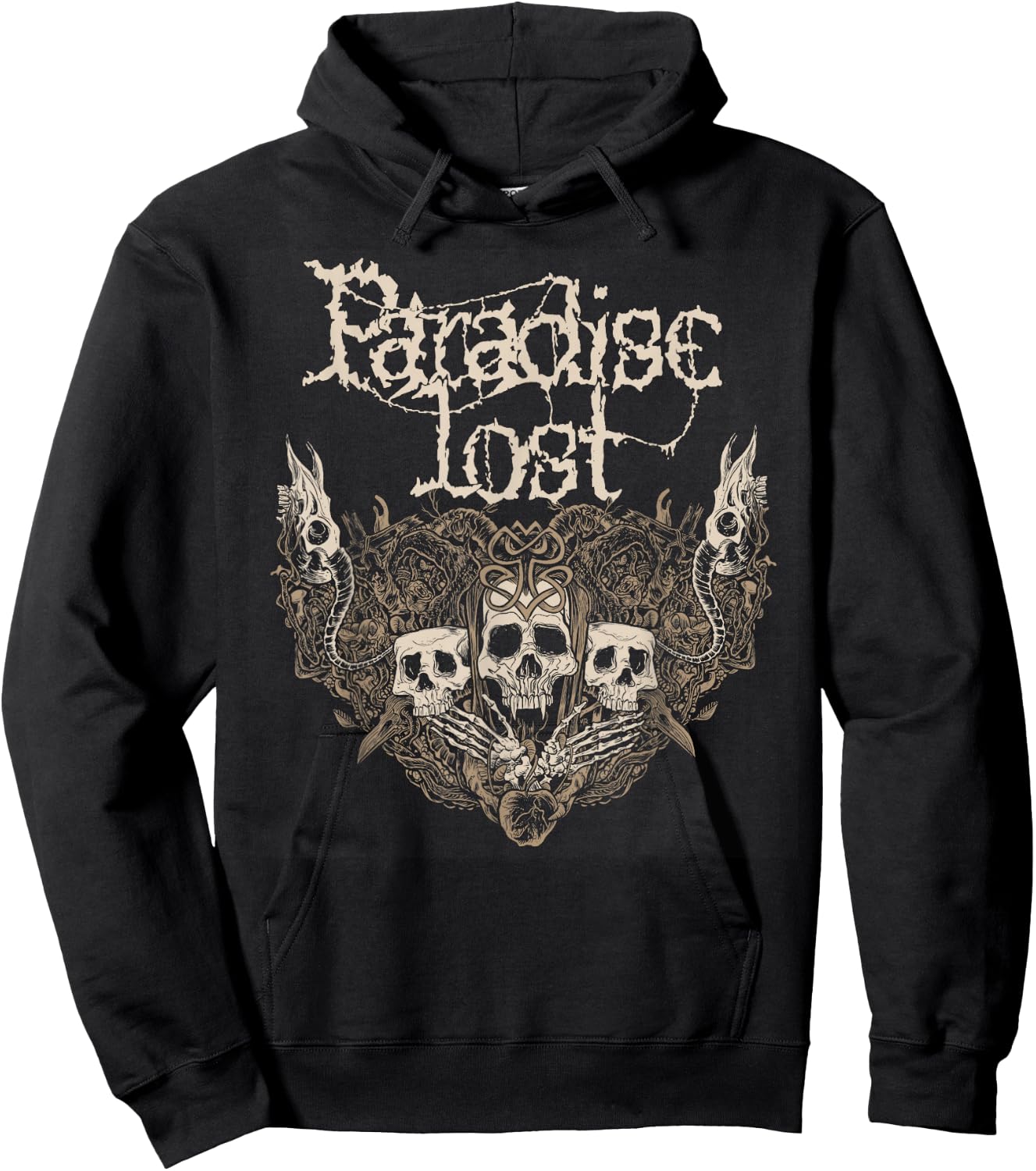Paradise Lost - Gothic Skull Hoodie - Hoodie | Black
