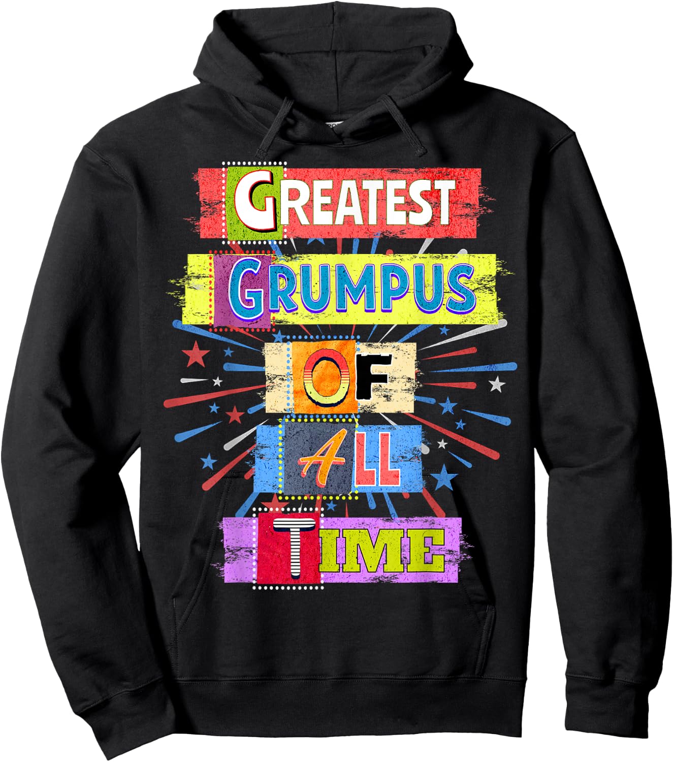Greatest Grumpus Of All Time GOAT World's Best Cute Hoodie - Hoodie | Black