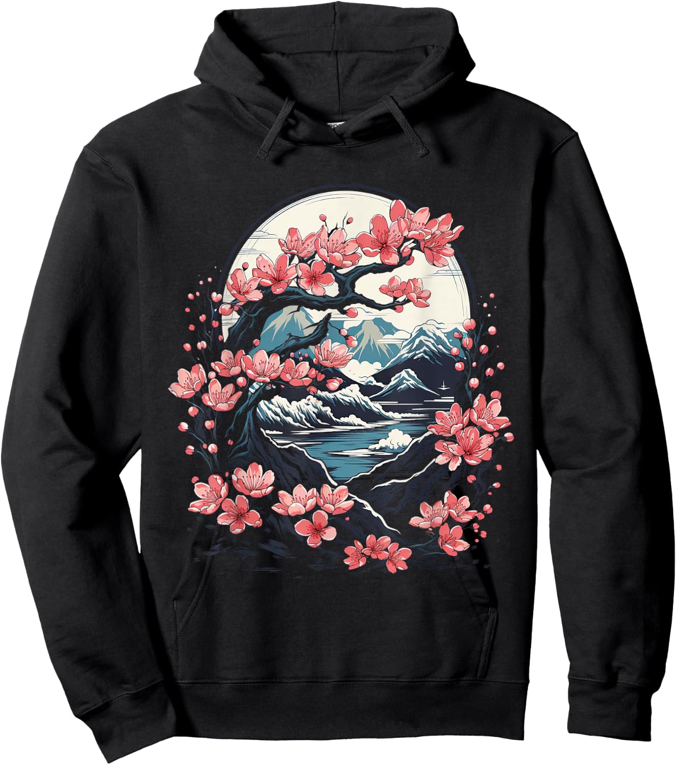 Kirschblüten japanischer Baum Cherry Blossom Hoodie - Hoodie | Black