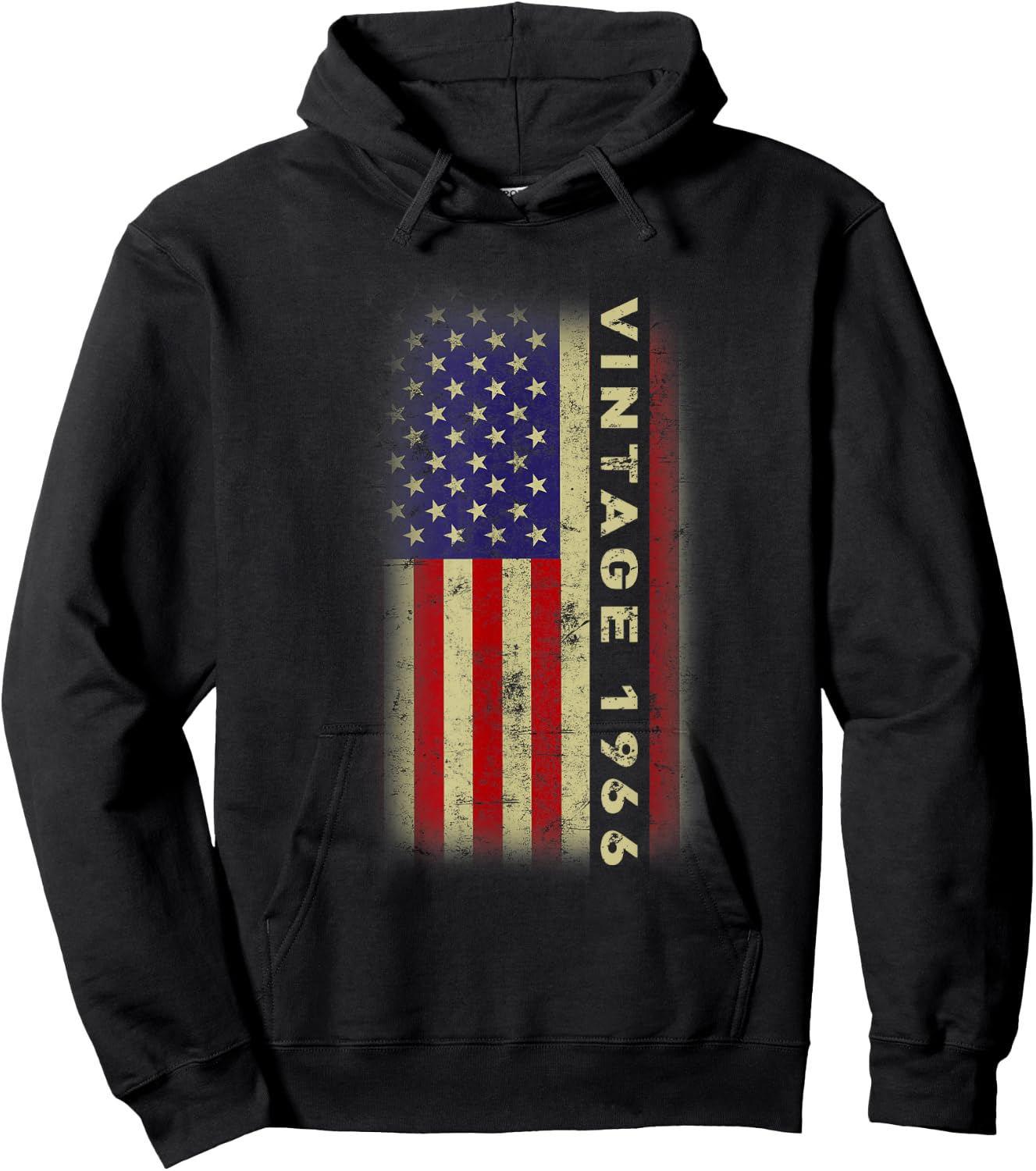 Vintage 1966 Cool 59 Year Old Bday Men Women 59th Birthday Hoodie - Hoodie | Black