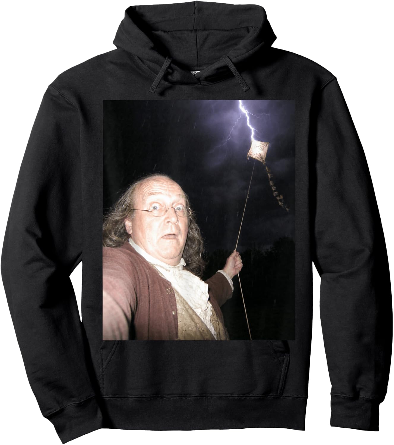 Ben Franklin Hoodie - Hoodie | Black