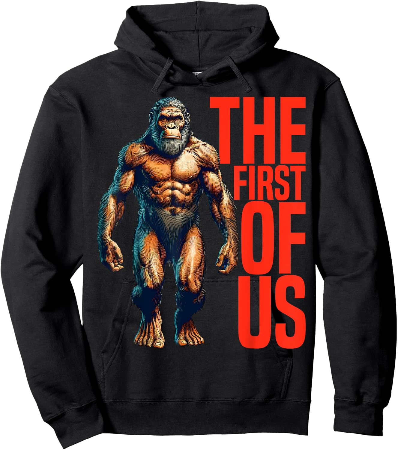 Neanderthal Homo Habilis Hoodie - Hoodie | Black