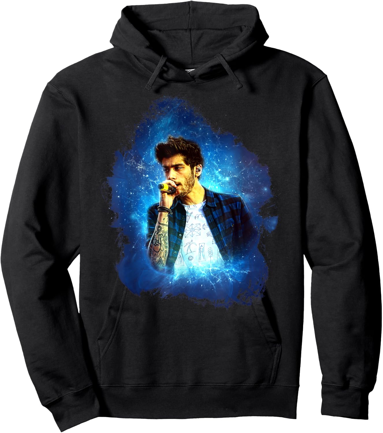 Zayn Malik One Direction Murrayfield Stadium 2014 , Black, S Hoodie - Hoodie | Black