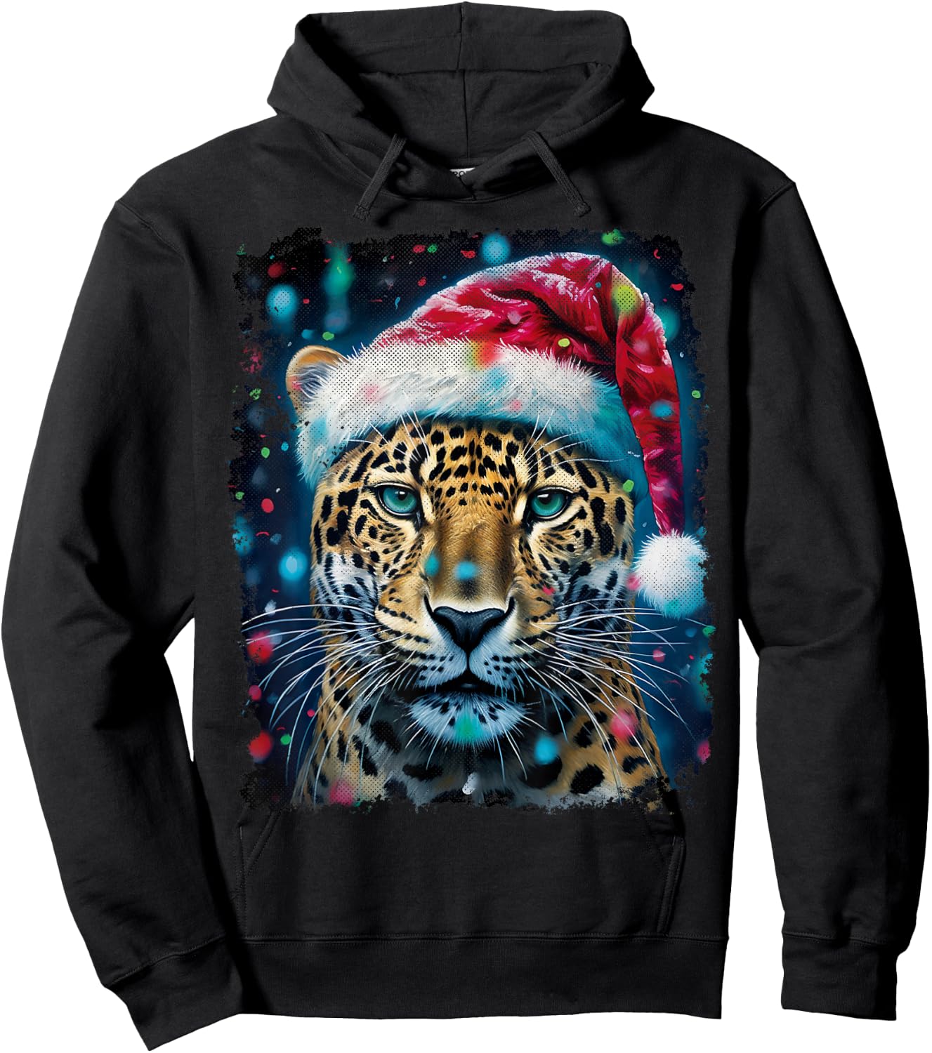 Vintage Jaguar Christmas Hoodie - Hoodie | Black