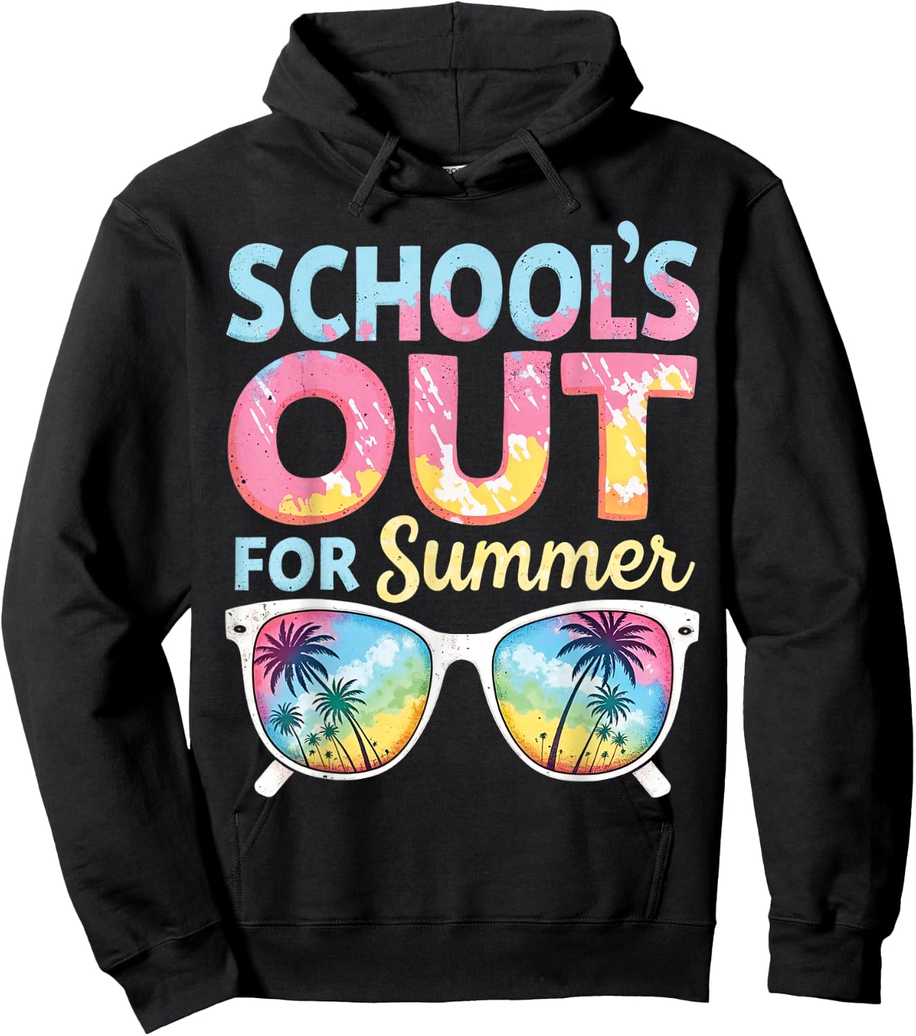 School's Out For Summer last Day Of School Vacation Girls Hoodie - Hoodie | Black