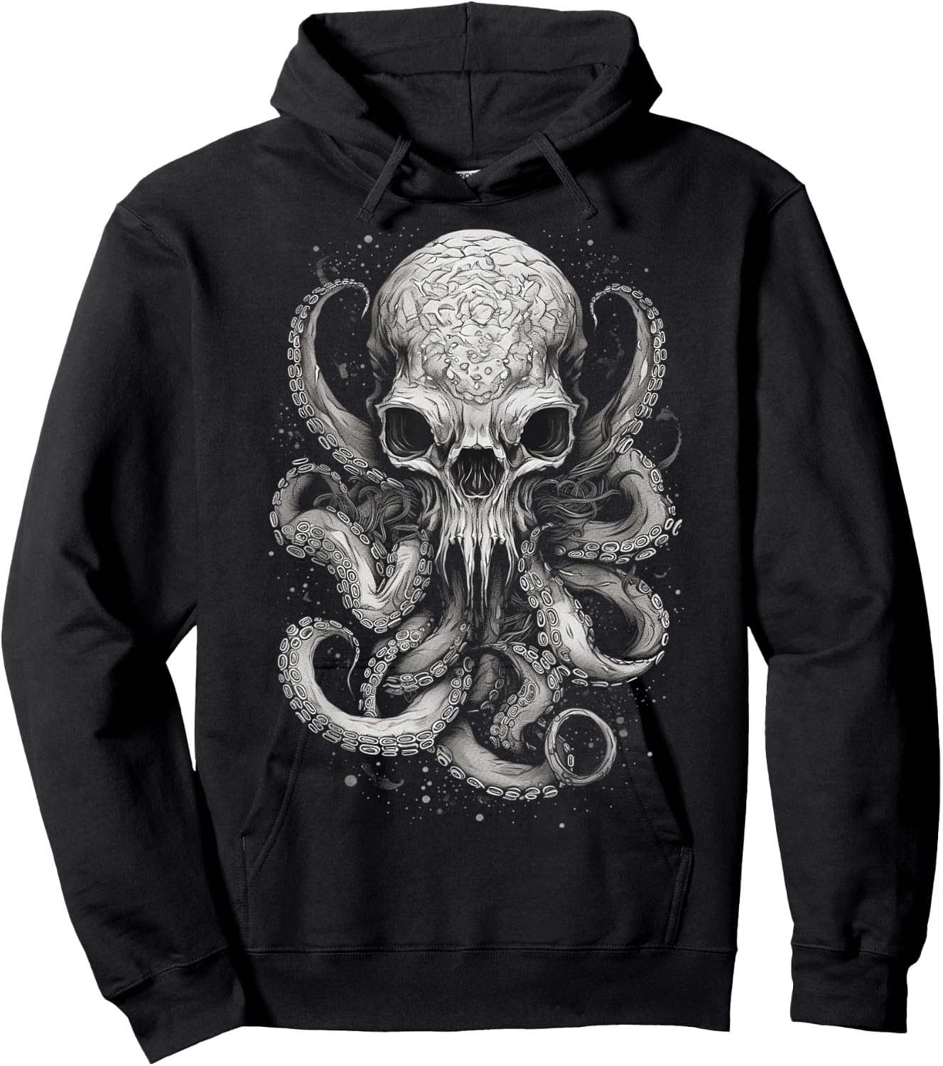 Cool Octopus Skull Monster Krakens Cthulhus Boys Hoodie - Hoodie | Black