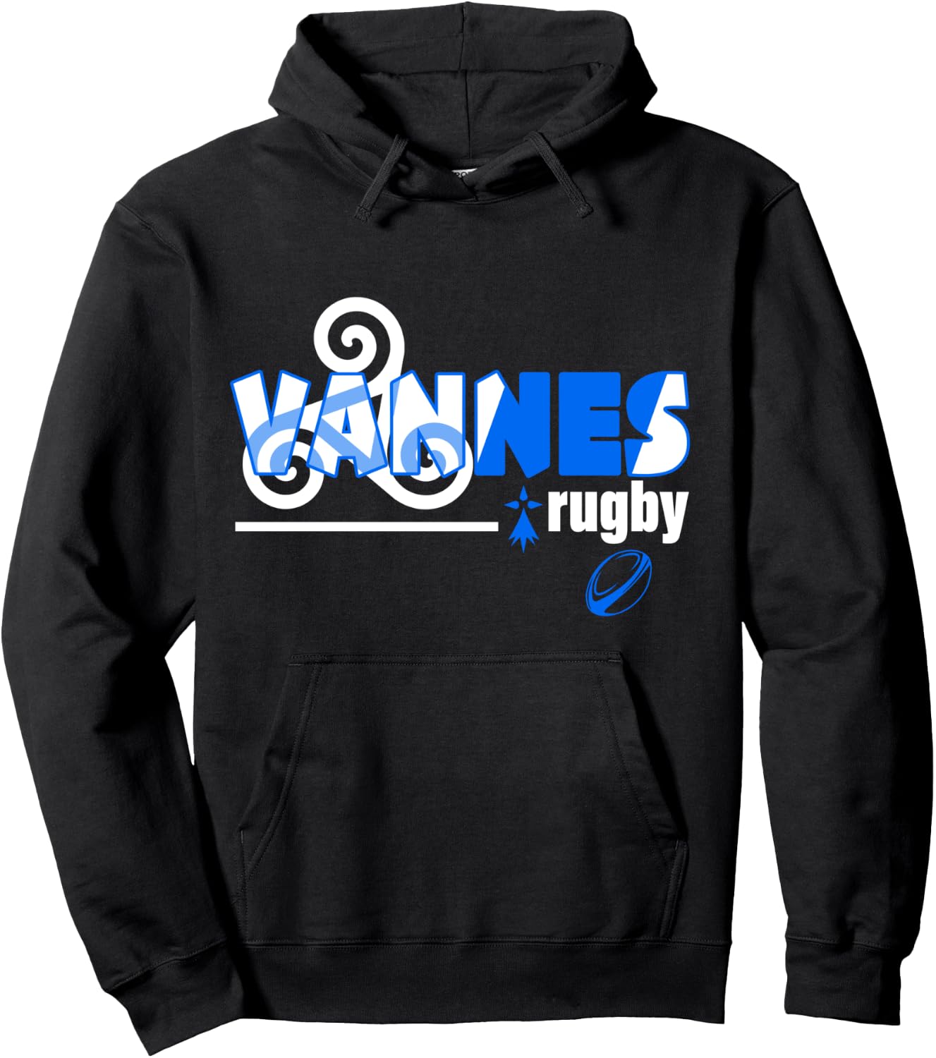 Rugby Valves Support RCV Men Women Children , Black, S Hoodie - Hoodie | Black