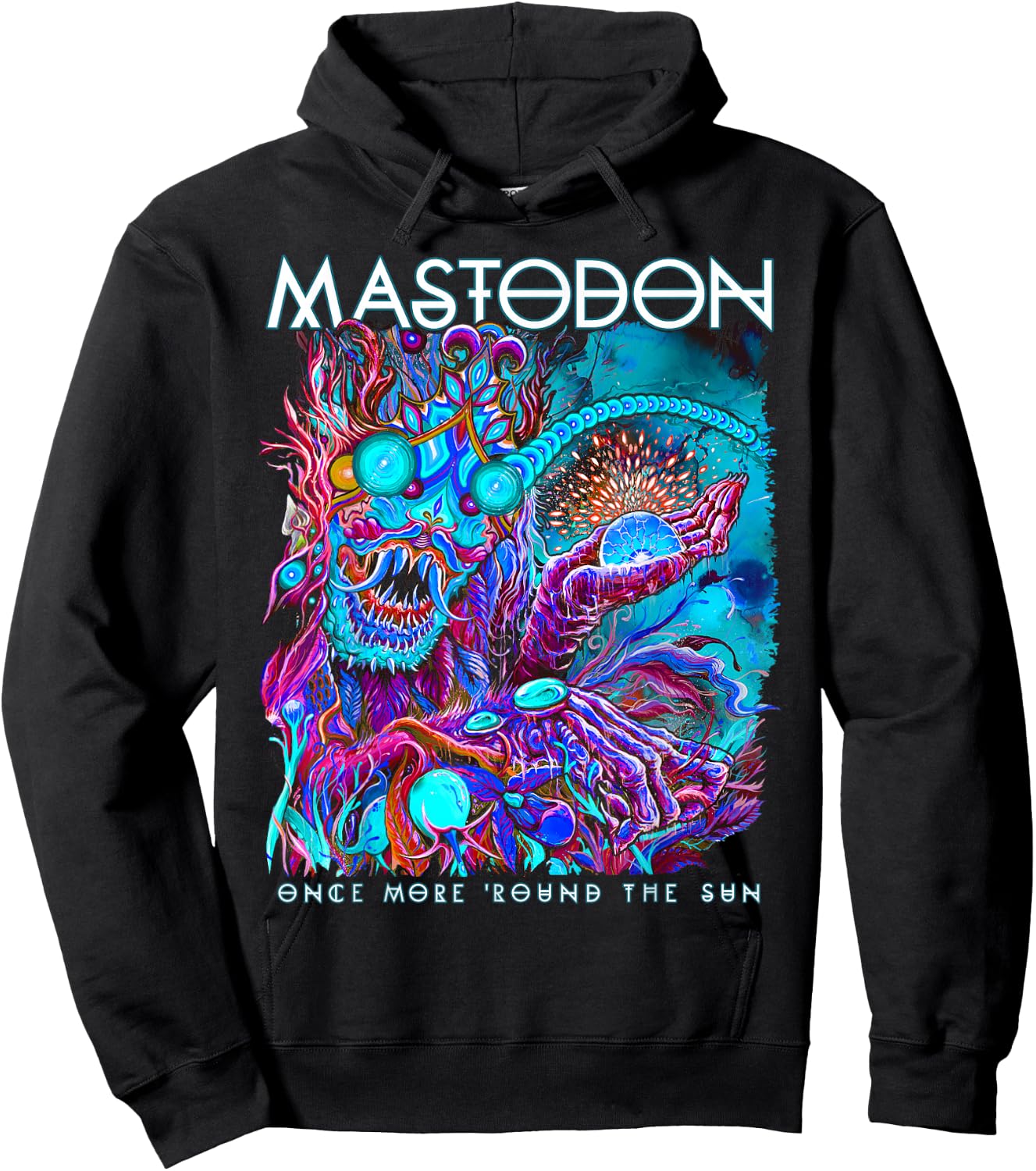 Mastodon OMRTS Blue Beast Hoodie - Hoodie | Black