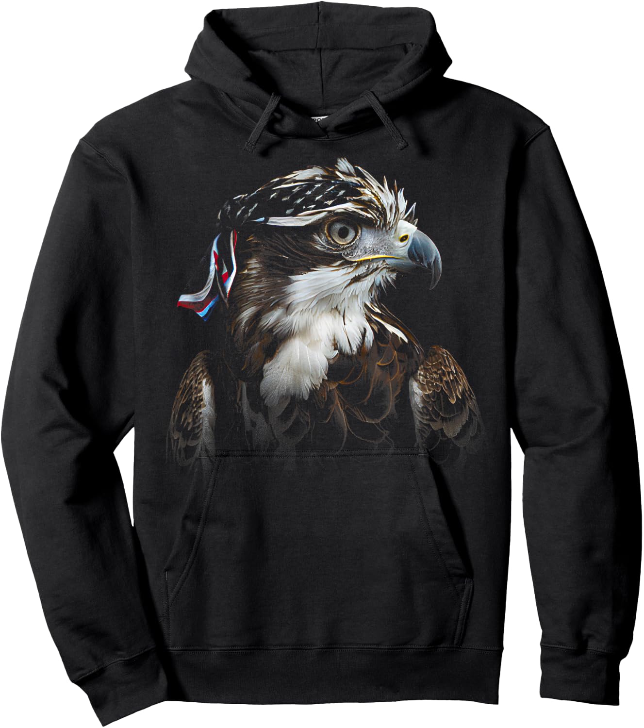 Birds of Prey , Osprey Hawk Hoodie - Hoodie | Black