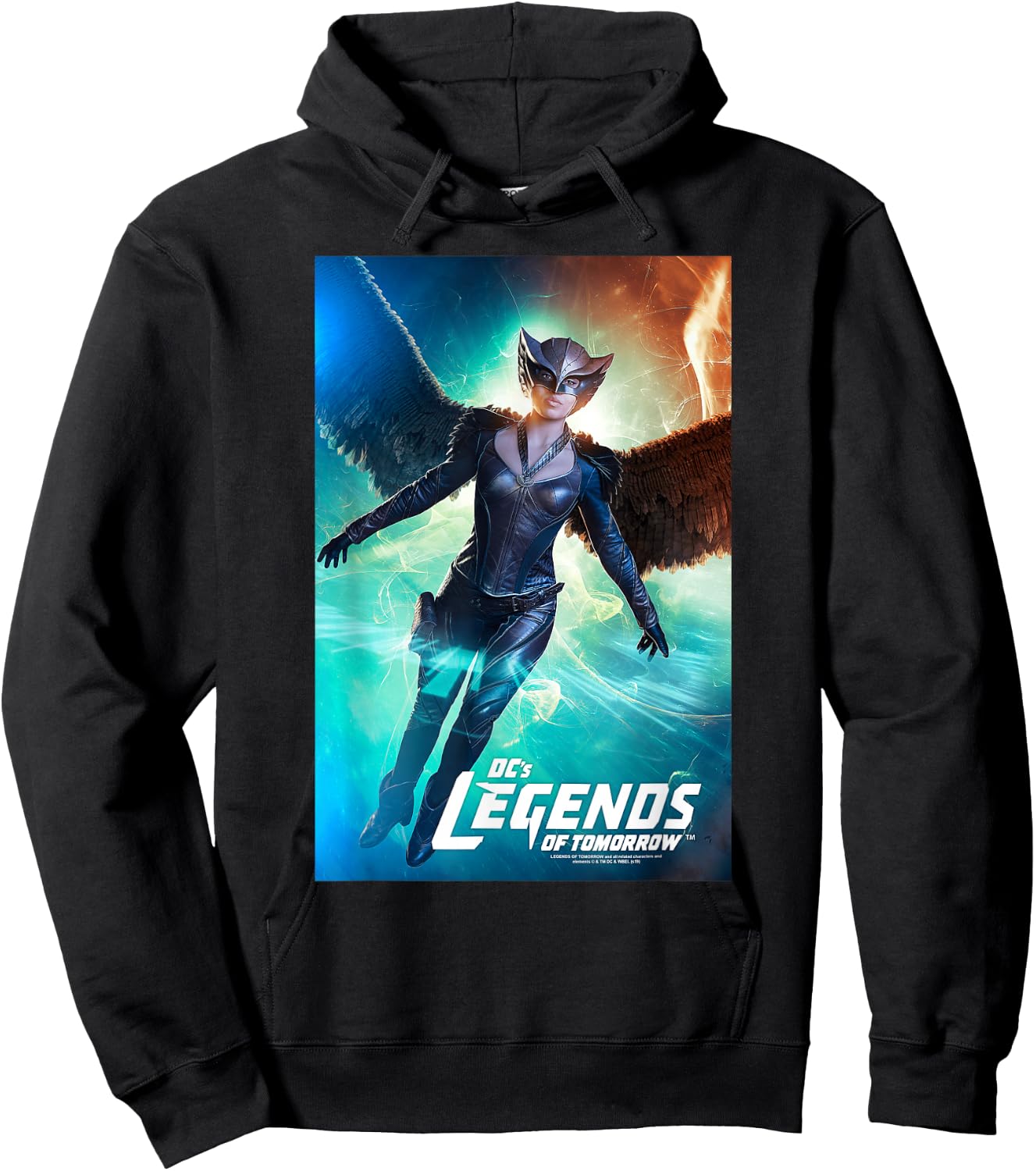 Legends of Tomorrow Hawkgirl Poster Hoodie - Hoodie | Black