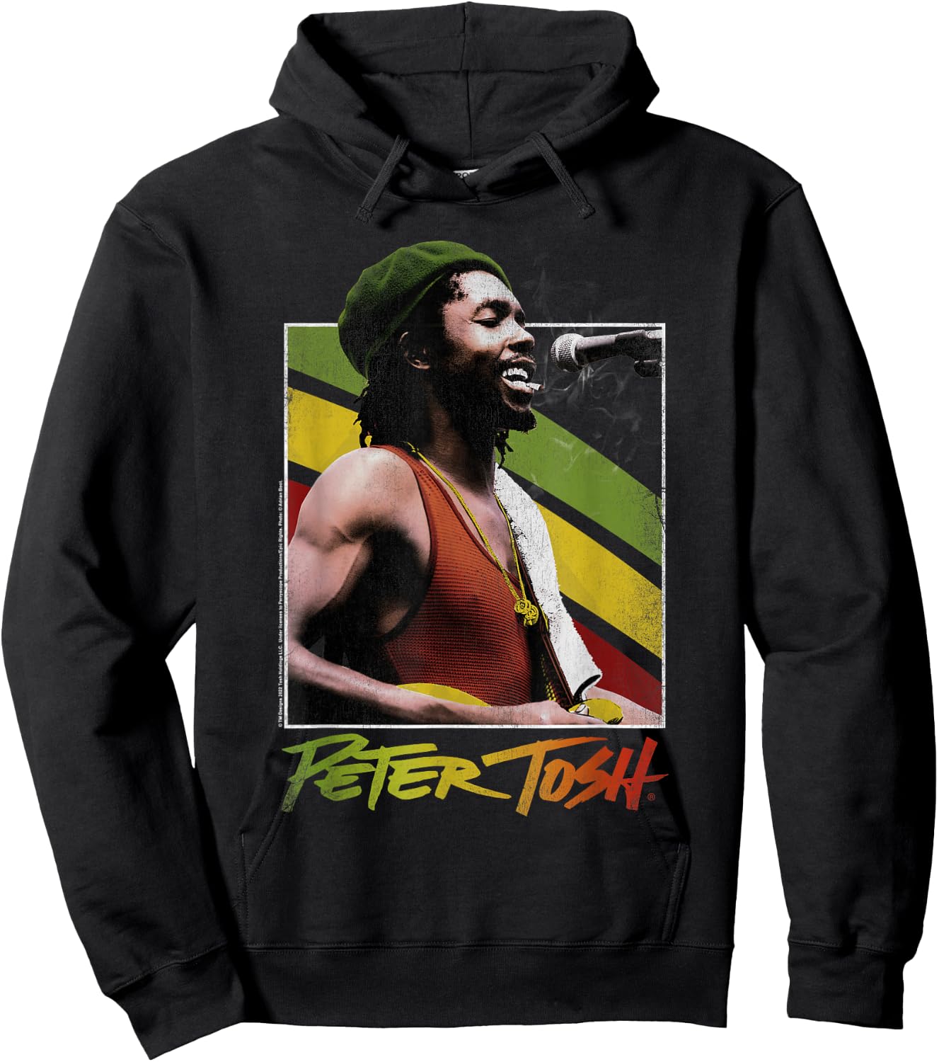 Peter Tosh NY 1978 Hoodie - Hoodie | Black