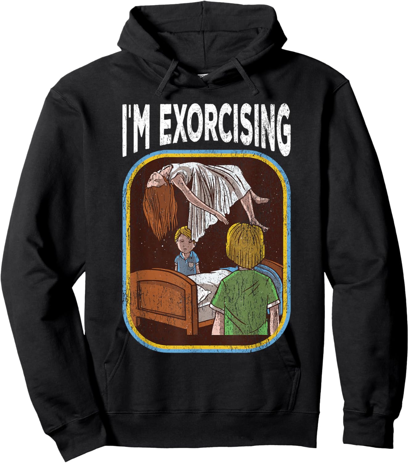 Horror Movie Vintage Nostalgia Small Hoodie - Hoodie | Black