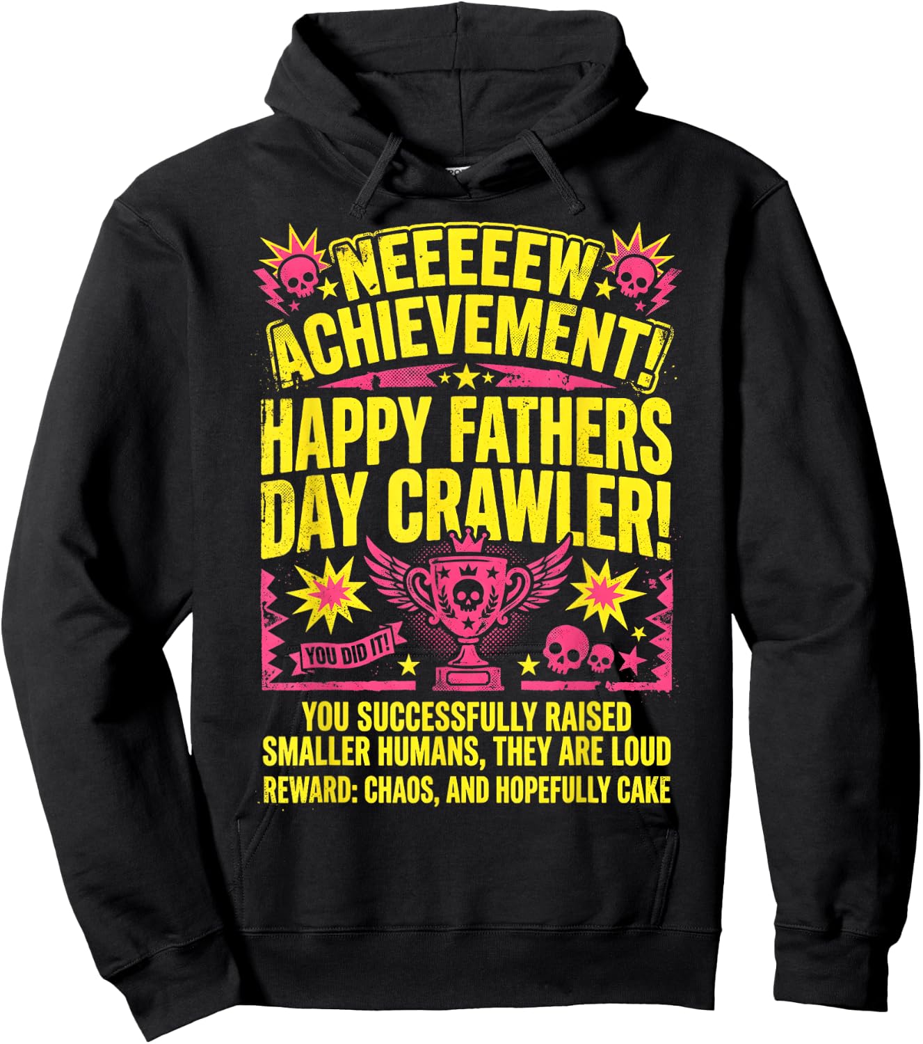 T-Shirt Hoodie - Hoodie | Black