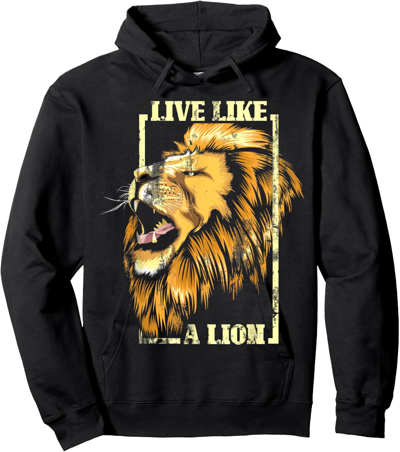 Lion Hoodie - Hoodie | Black