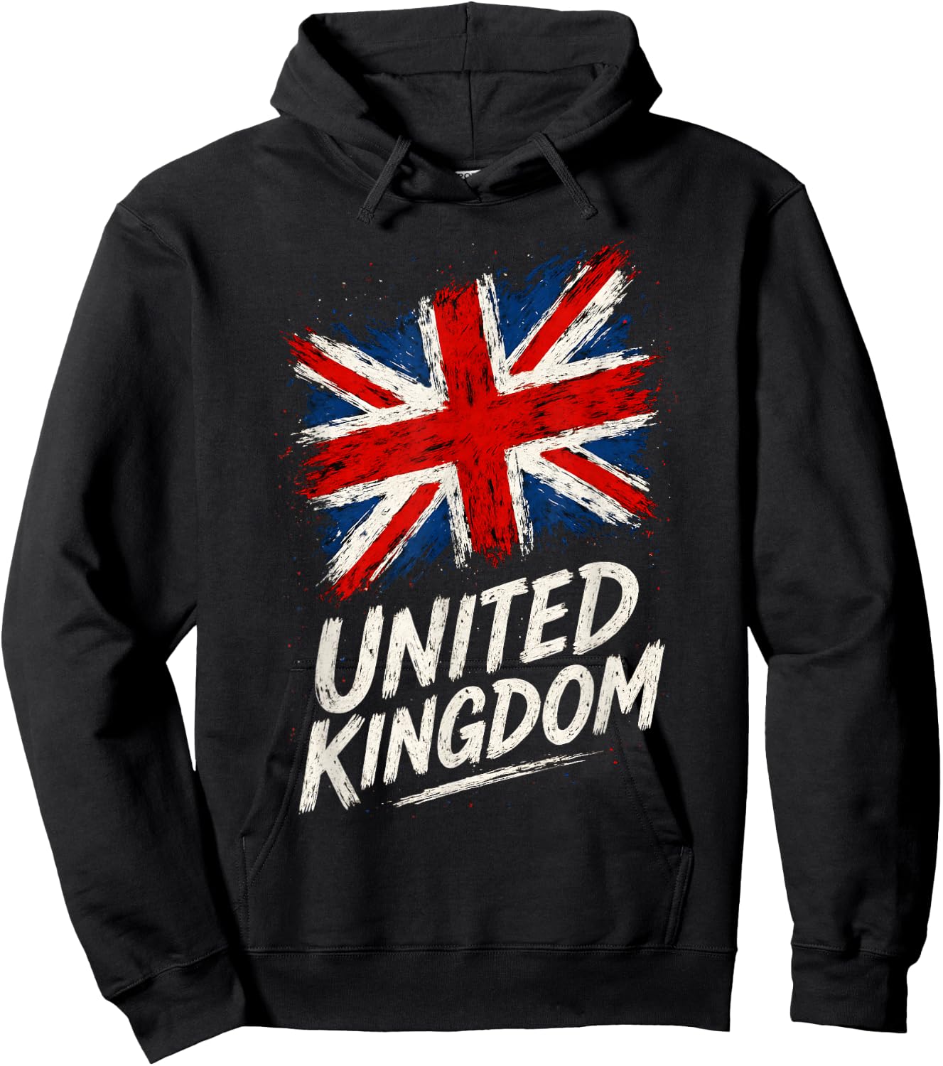 United Kingdom UK Flag Hoodie - Hoodie | Black
