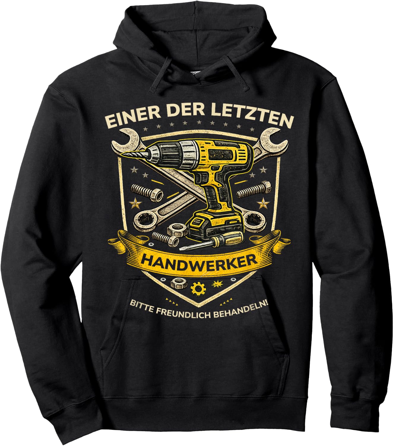 Handwerker Geschenk Mann Papa – Einer der letzten Handwerker Hoodie - Hoodie | Black