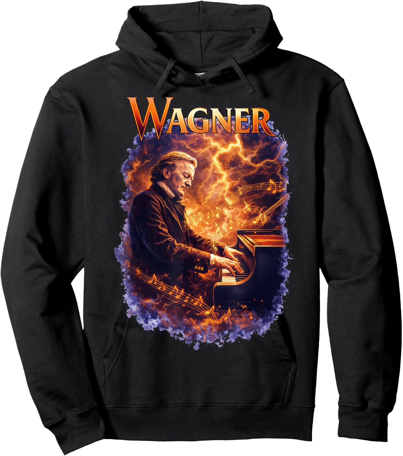 Richard Wagner Komponist Hoodie - Hoodie | Black