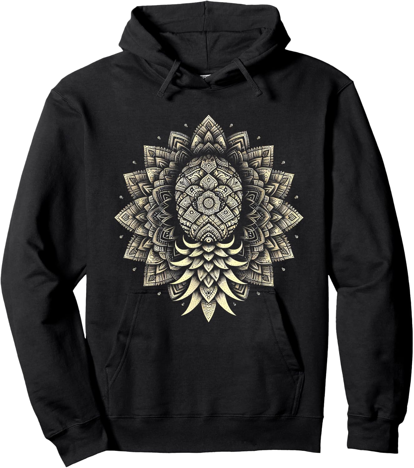 Pineapple Upside Down Pineapple Subtle Swinger Lifestyle Hoodie - Hoodie | Black