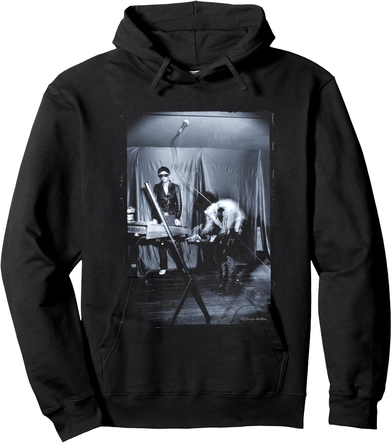 Suicide Band Live In NYC By George DuBose Hoodie - Hoodie | Black