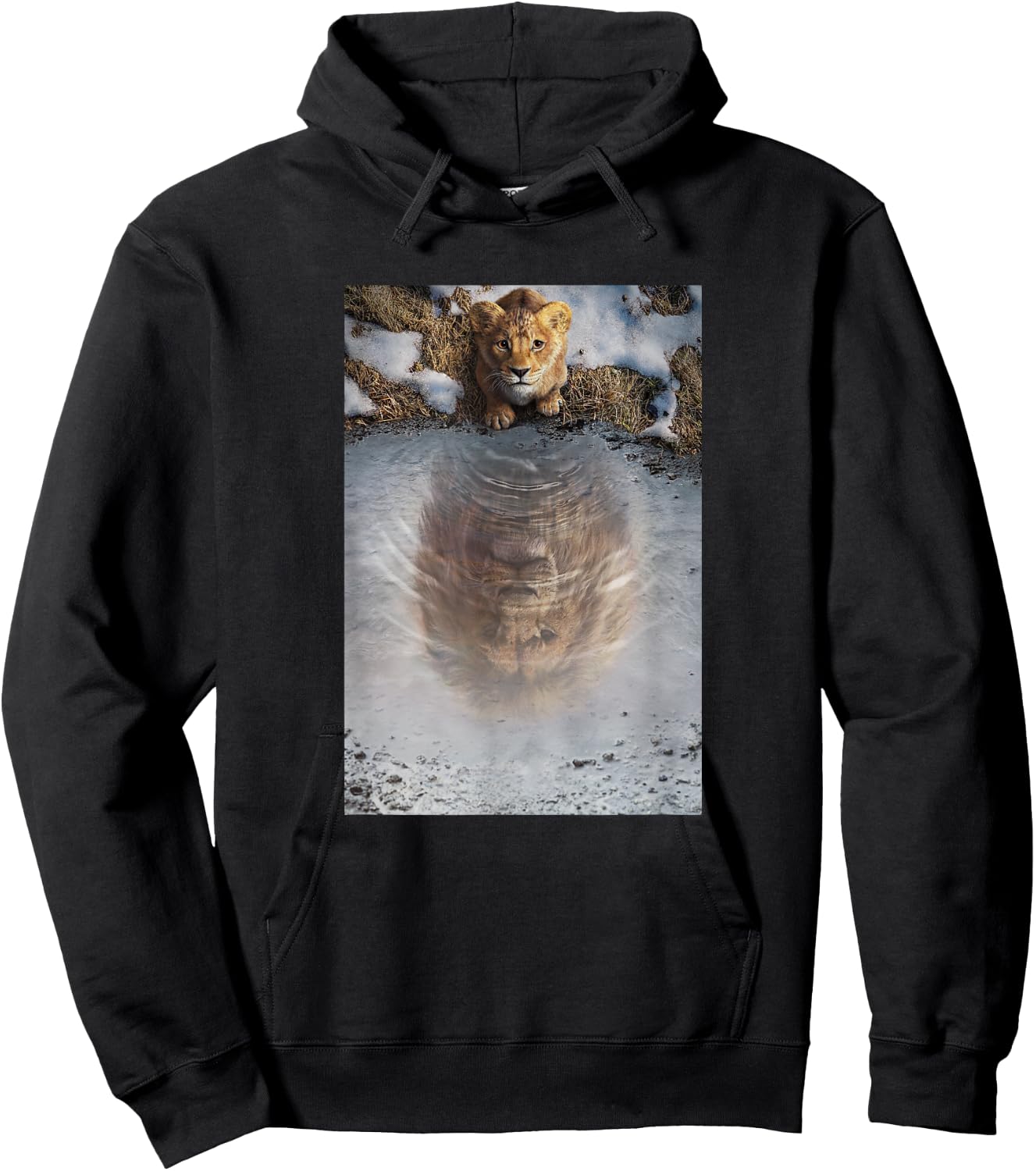 Disney Mufasa: The Lion King A Royal Reflection Hoodie - Hoodie | Black