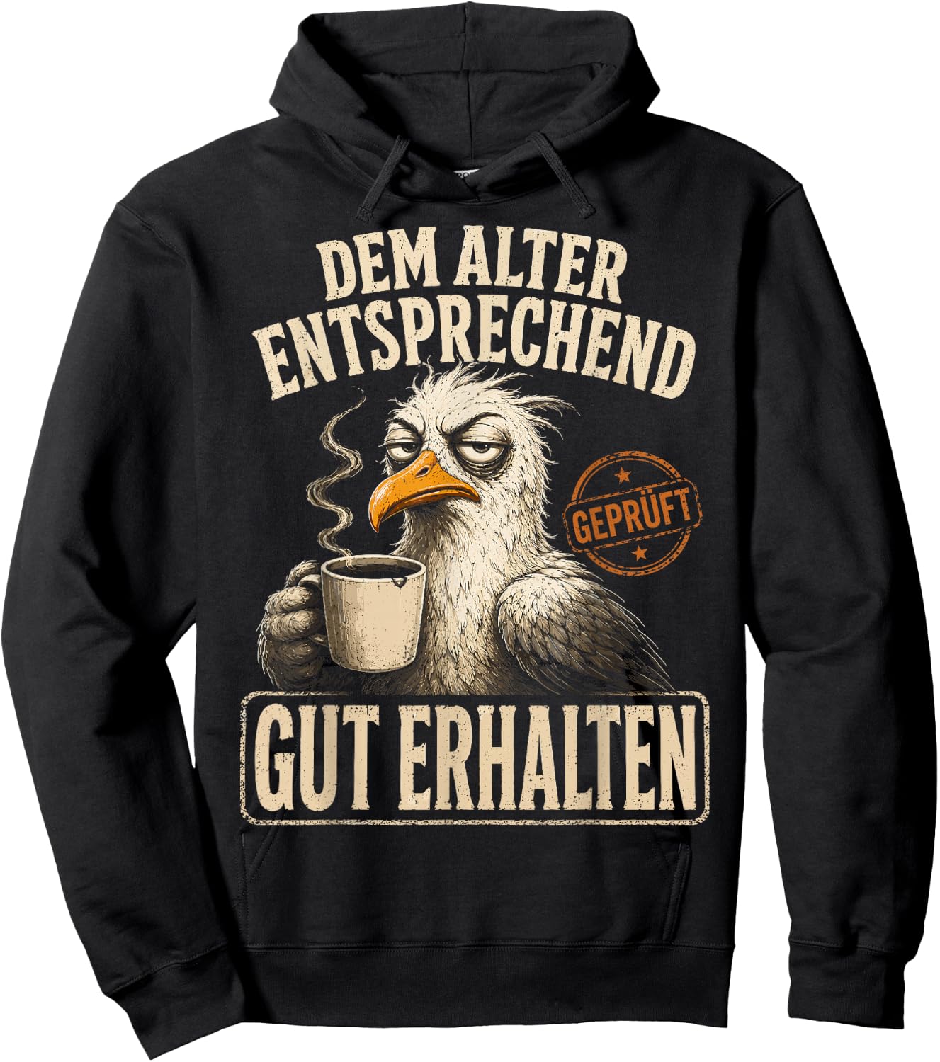 Aua Au Dem Alter entsprechen guter Zustand Lustig Geburtstag Hoodie - Hoodie | Black