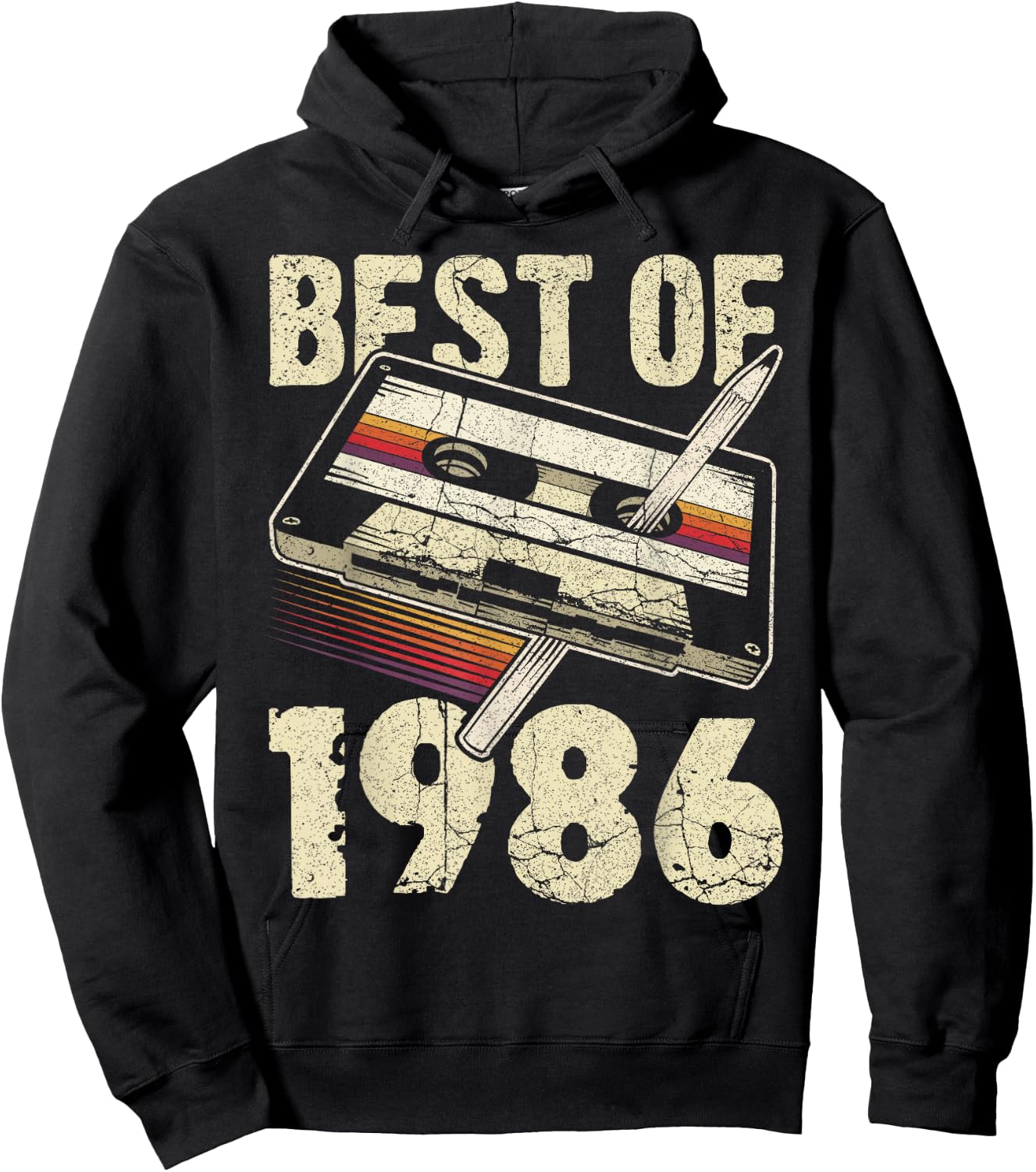 Best of 1986, Audio Kassette, 40. Geburtstag, 40 Jahre alt Hoodie - Hoodie | Black