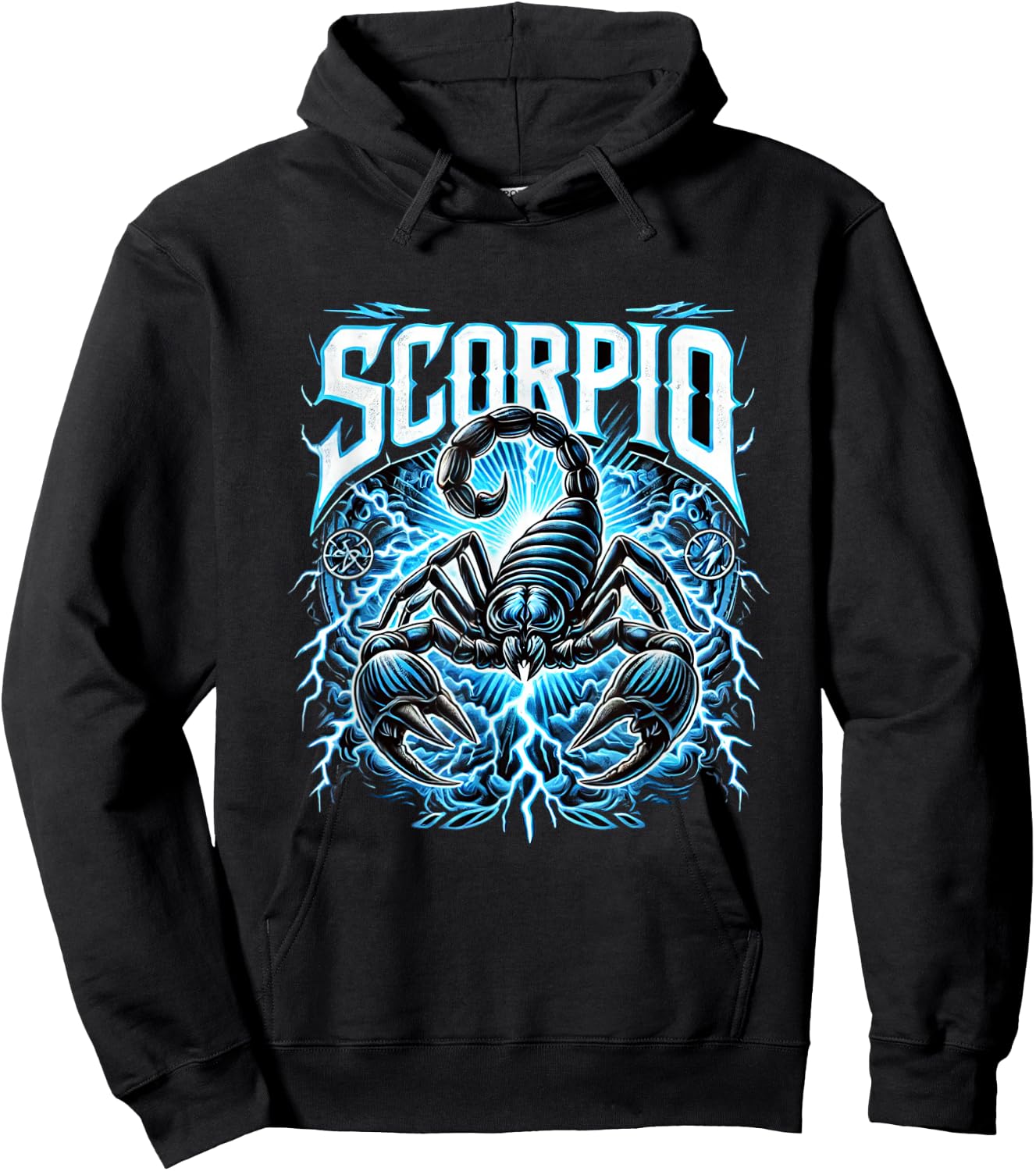 Scorpio Heavy Metal Zodiac Hoodie - Hoodie | Black