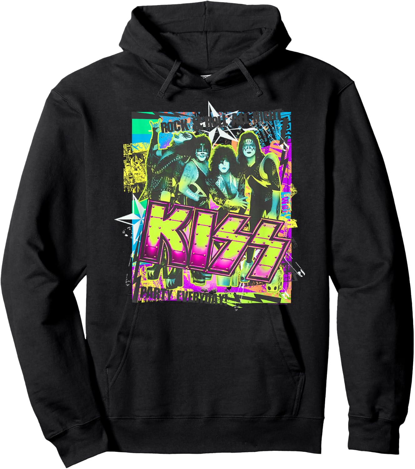 KISS - Everyday Party Hoodie - Hoodie | Black