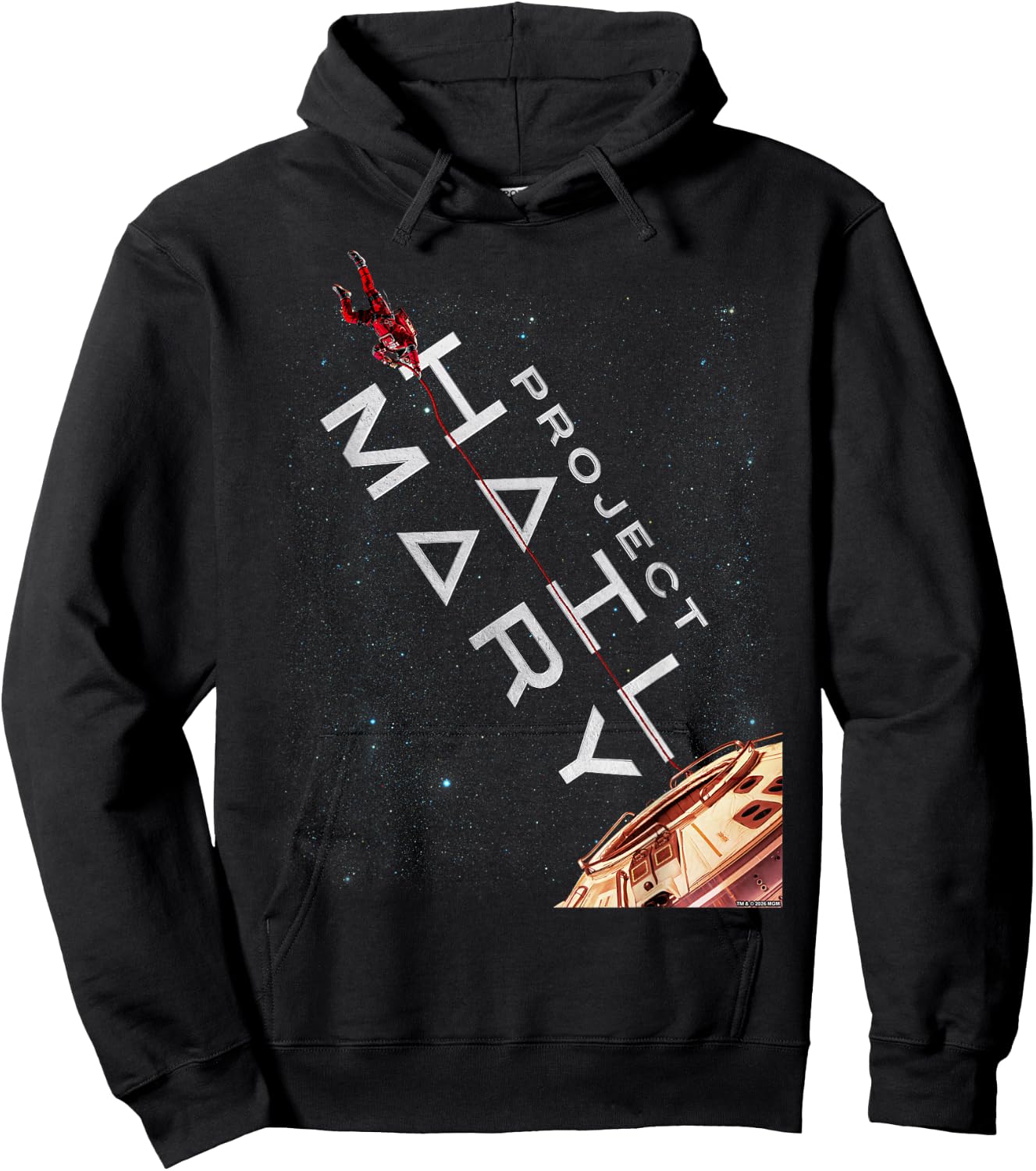 Project Hail Mary Movie Poster Hoodie - Hoodie | Black
