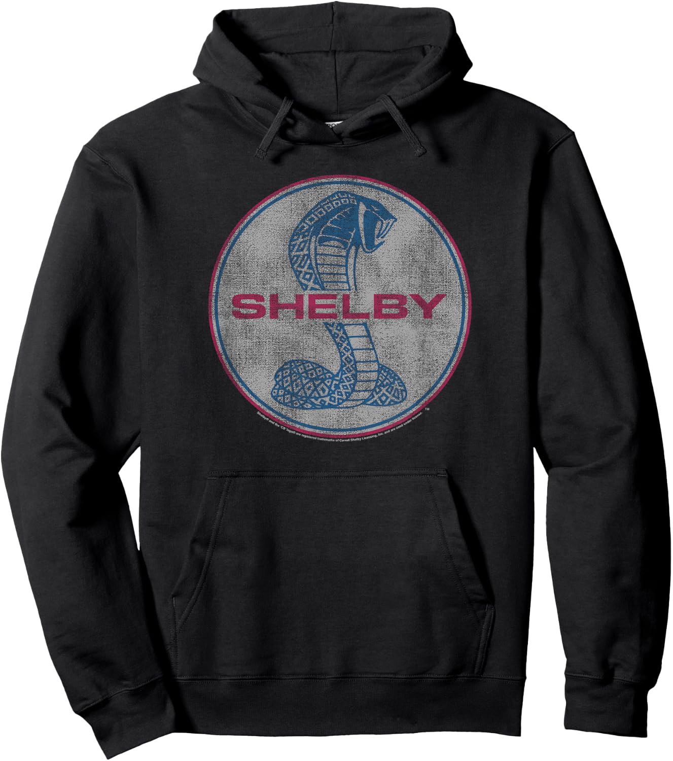 Carroll Shelby Full Color Cobra Hoodie - Hoodie | Black