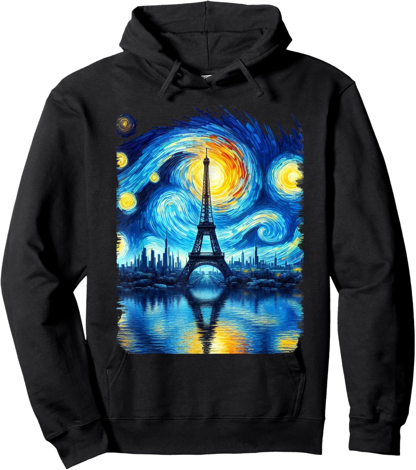 Eiffel Tower Paris Holiday France City Souvenir Women , Black, S Hoodie - Hoodie | Black