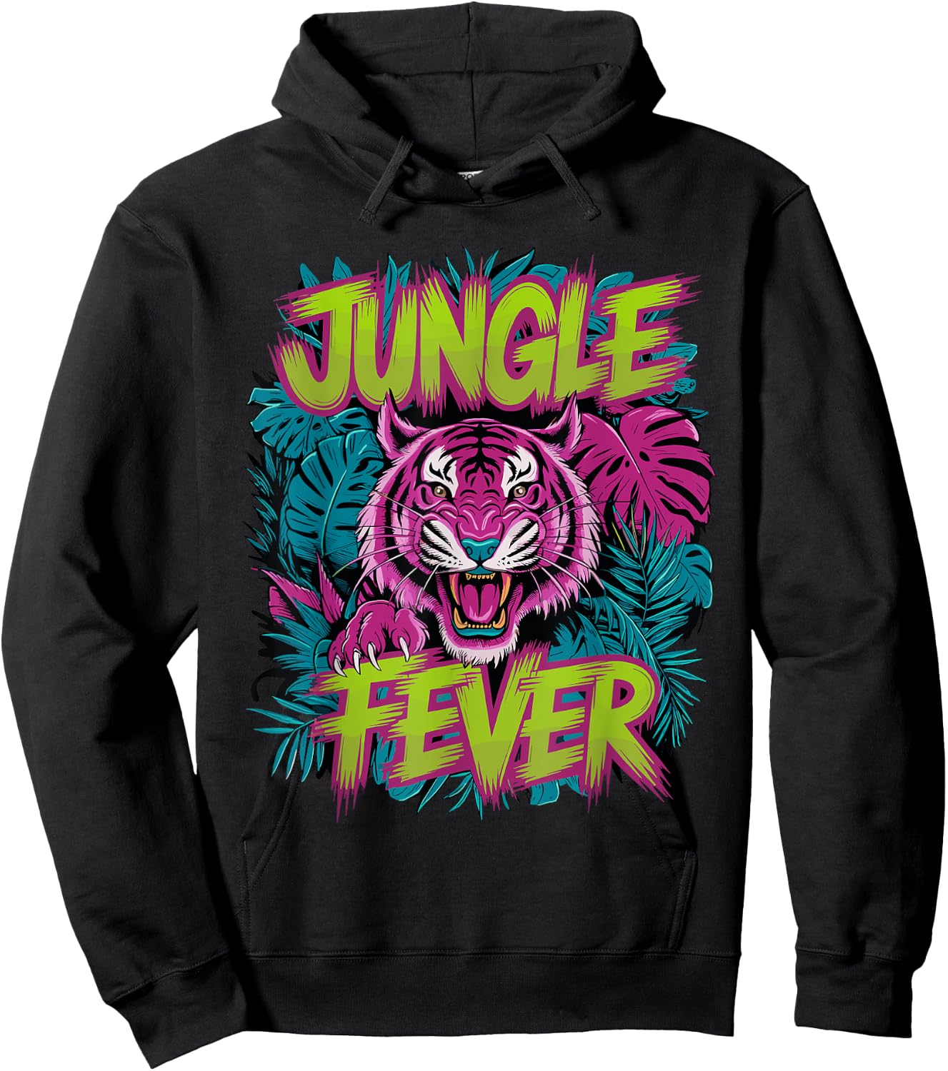 Jungle Fever Tiger for a Tiger lovers Hoodie - Hoodie | Black
