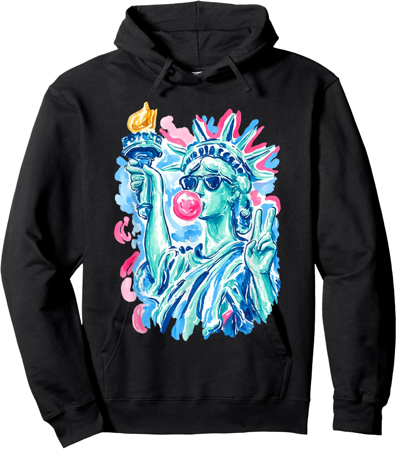 4th of July Hoodie - Hoodie | Black