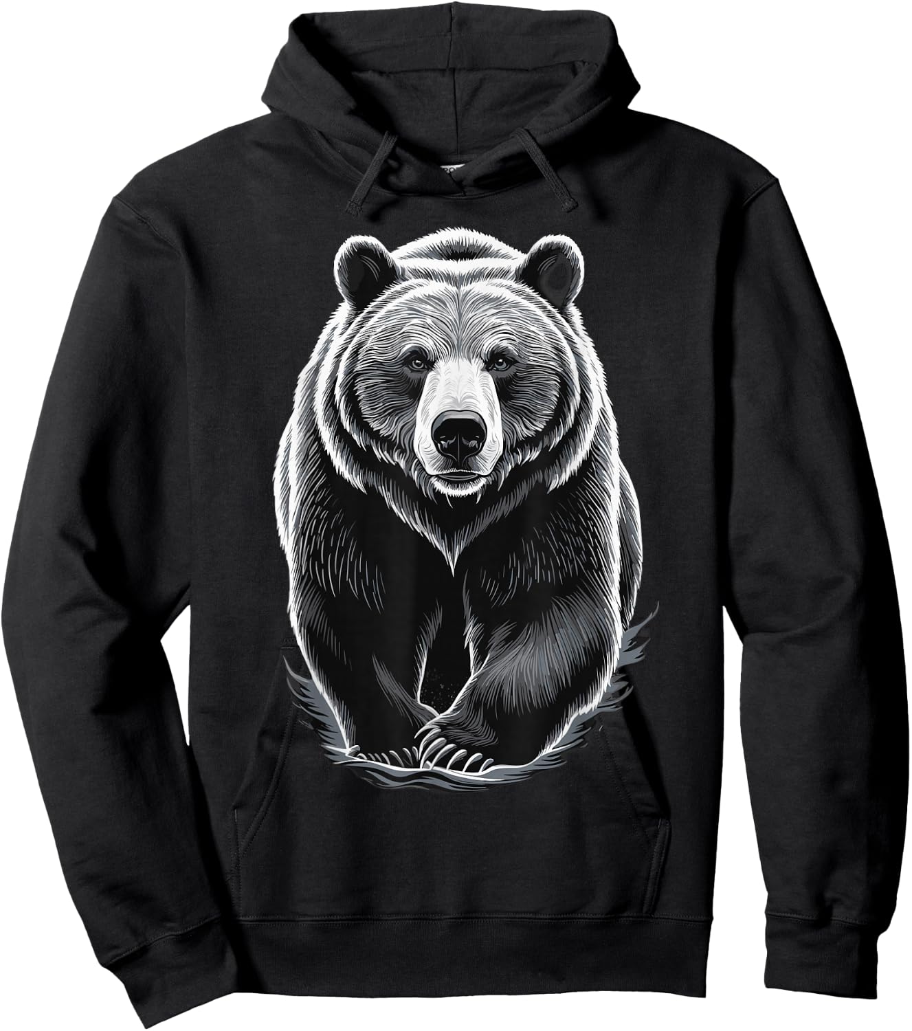 Grizzly Bär Hoodie - Hoodie | Black