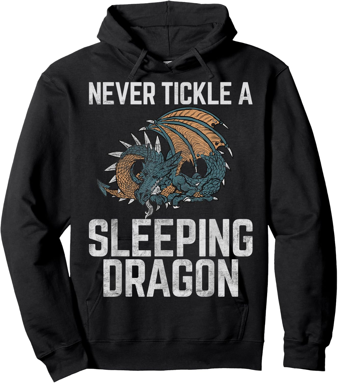 Never tickle a Sleeping Dragon Hoodie - Hoodie | Black